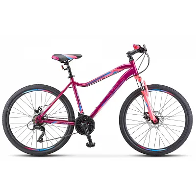 Велосипед Miss-5000 26V (16'' Вишнёвый/розовый)